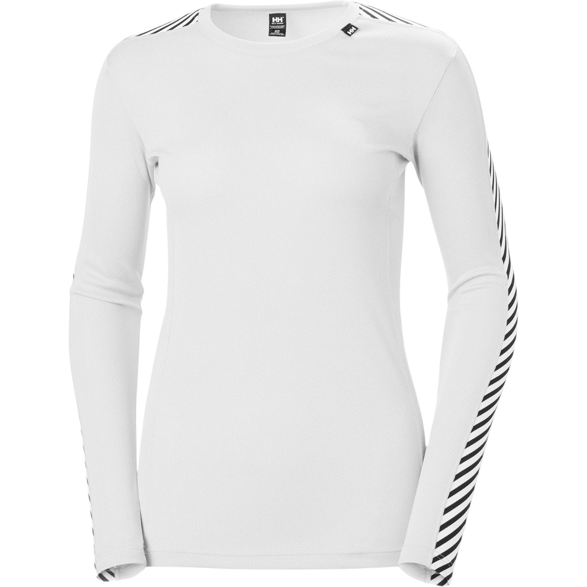 2026 Helly Hansen Womens Lifa Crew Baselayer Top 48326 - White